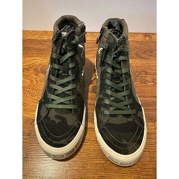 Vintage Havana Women’s Retna Canvas High Top Fashion Sneakers Camo Size 9 NWT - Picture 3 of 9